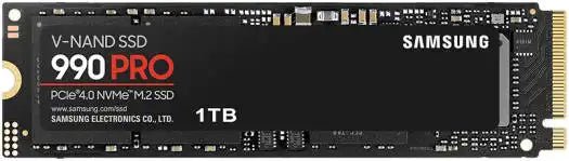 Samsung 990 Pro PCIe Gen4 NVMe M.2 SSD 1TB | MZ - v9p1T0BW - Vektra Computers LLC Samsung 990 Pro PCIe Gen4 NVMe M.2 SSD 1TB | MZ - v9p1T0BW - Vektra Computers LLC